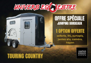 Trailer Cheval Libert&eacute; GOLD TOURING COUNTRY 2 Cavalli 2026 Nuovo