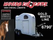 Paardentrailers Cheval Liberté Gold One White Line 1,5 Paard 2024 Nieuw