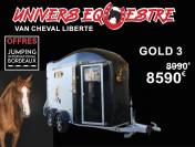 Horse trailer Cheval Liberte GOLD 3 2 Stalls 2024 New
