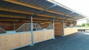 Location vente de boxes avec avancée de 3m