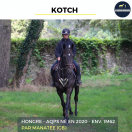 MAGNIFIQUE HONGRE AQPS NOIR - KOTCH - 4 ANS 