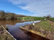 Propriété à rénover sur 60ha avec étang, proche Terrasson