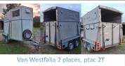 Van chevaux 2 places westfalia