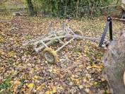 Tracteur Iseki , avec herse Ekeep 