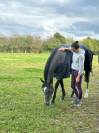 Cavalière enseignante au service du Cheval