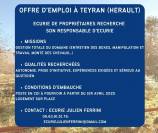 Recherche Palefrenier / Soigneur (région Montpellier)