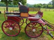 VOITURE D"ATTELAGE EQUESTRE