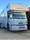 Camion Renault Midlum 7 places chevaux home car 5 perso