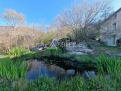 Mas en pierre tout confort au coeur de la nature dans les Pyrén