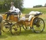 Voiture à cheval vis à vis