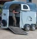 Van cheval 2 places oblic 