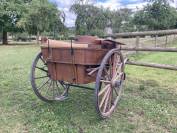 Cabriolet à cheval de type Tonneau début XXème