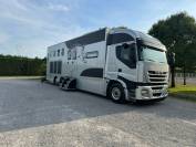 iveco magirus 26e42 de 2007/390000kms/148000eu/pop out
