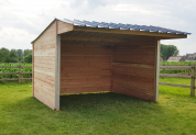 Abri en bois Douglas