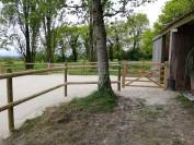 Clôtures équestres en bois Deep protect