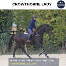 CROWTHORNE LADY - PS - 3 ANS