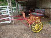 Voiture d'attelage 2 roues- 1 cheval (NORTUBE)