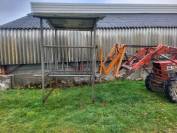 R&acirc;telier &agrave; foin