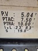 Camion Poids Lourds exempt&eacute; de contr&ocirc;le technique 