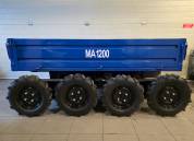 Dumper basculant 1000 kgs Electrique 