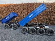 Dumper basculant 1000 kgs Electrique 