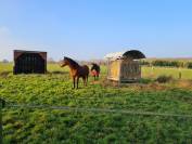 Pensions aux pr&eacute;s avec installations 