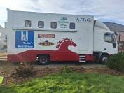 Paardenvrachtwagen 4 paarden Iveco